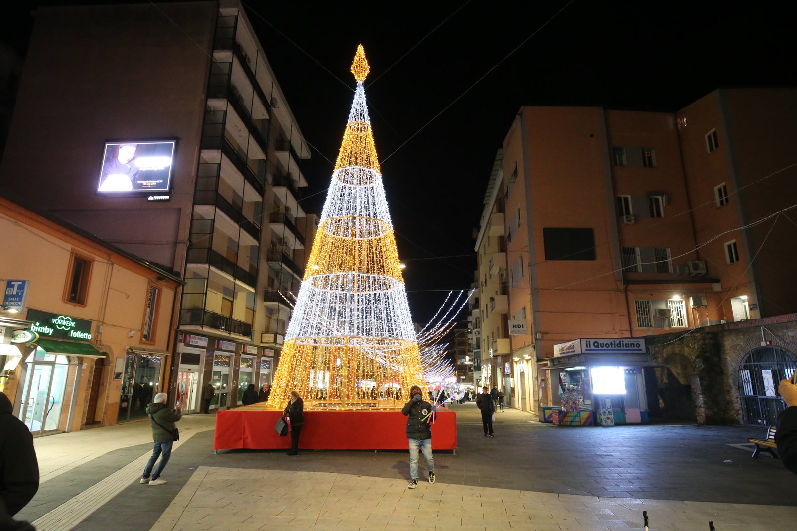 Percorso illuminato